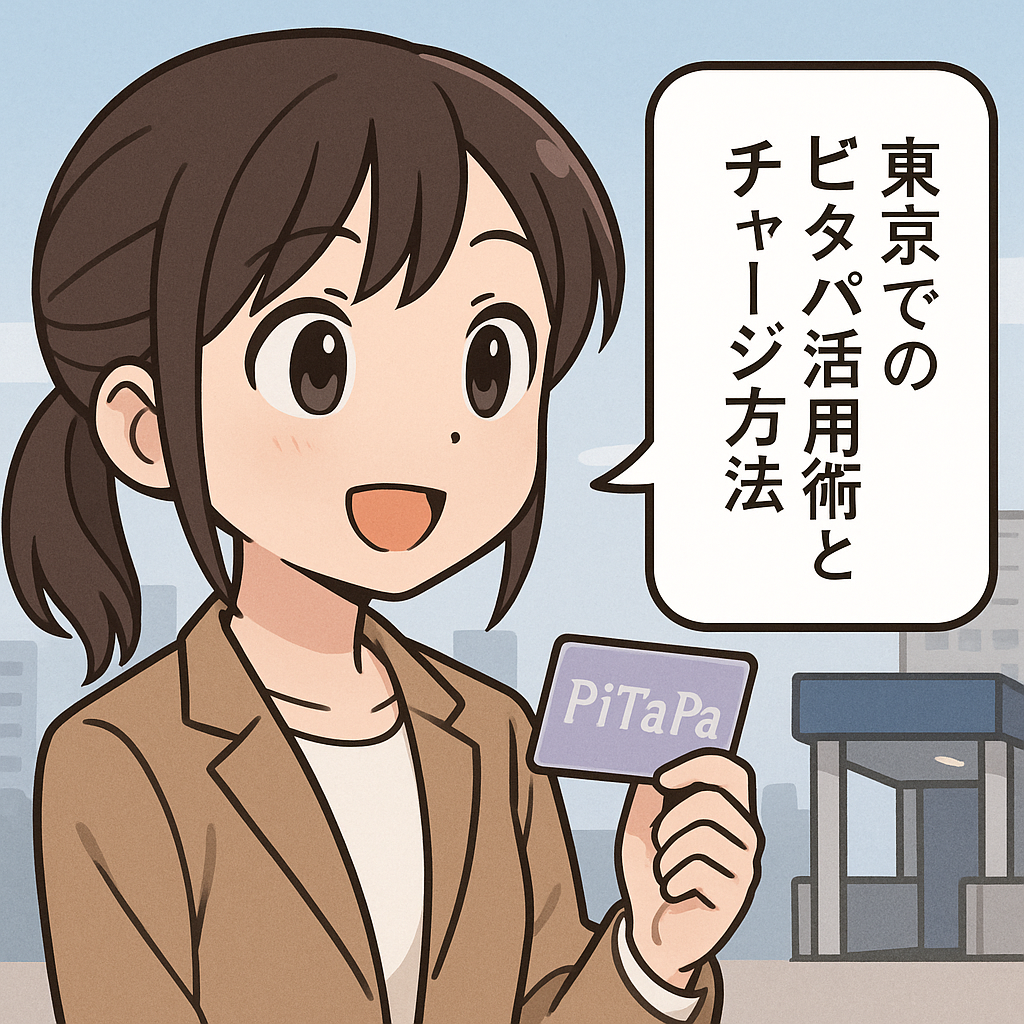 ピタパ チャージ方法