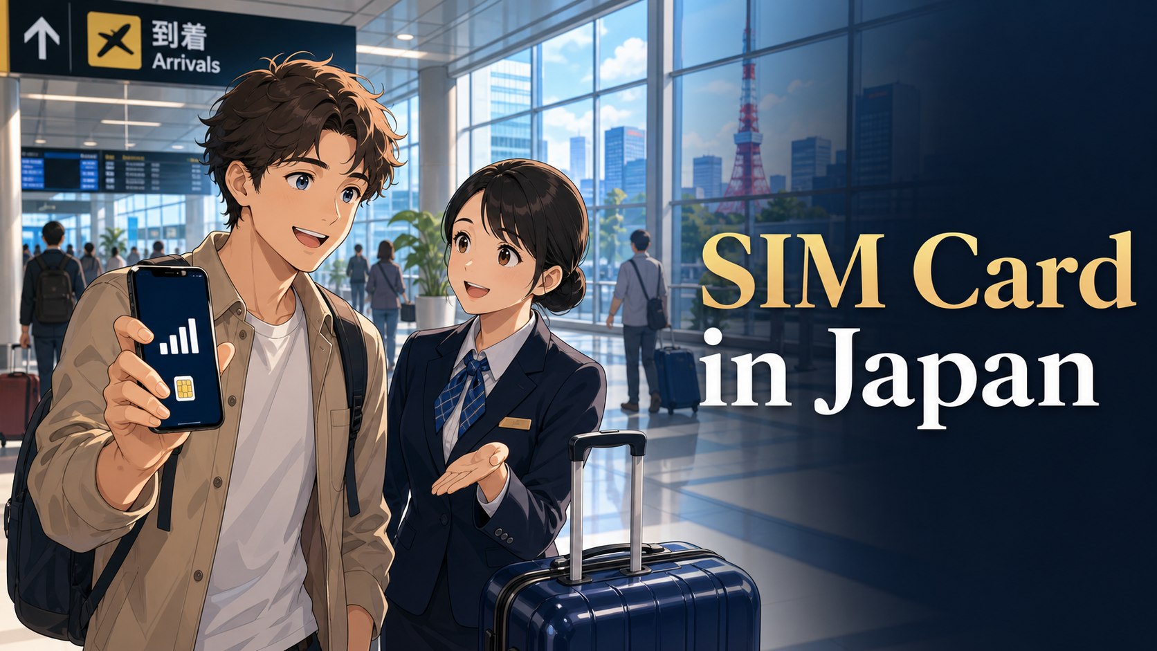 Japan arrival guide for SIM eSIM Wi-Fi and IC card setup