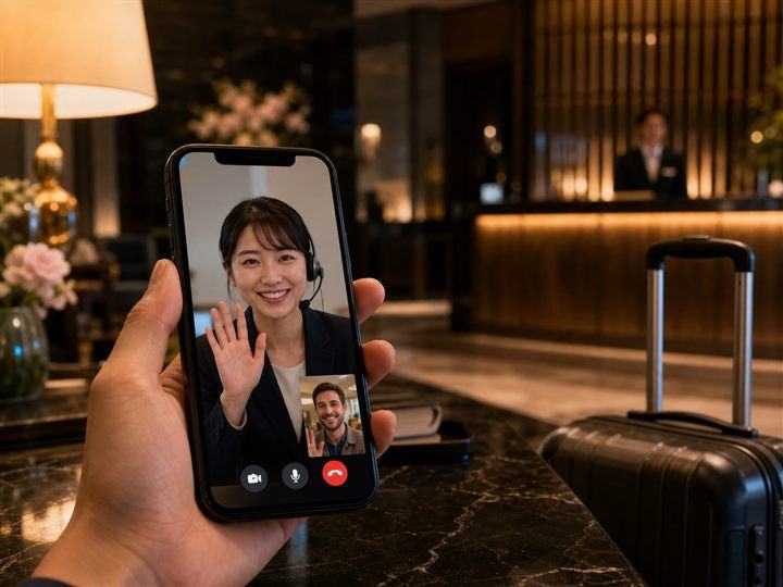 Bilingual WhatsApp support for a traveler in Japan