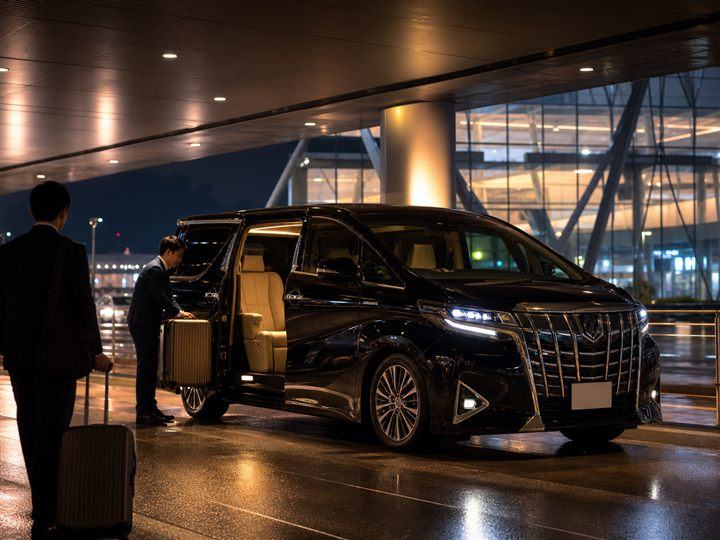 Premium minivan airport transfer in Japan