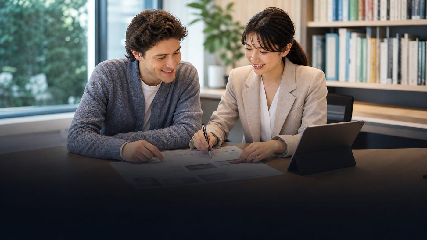 Language school application support in Japan