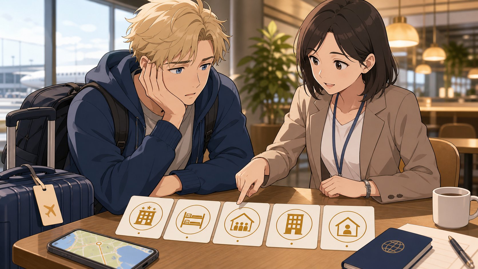 First-night housing options in Japan