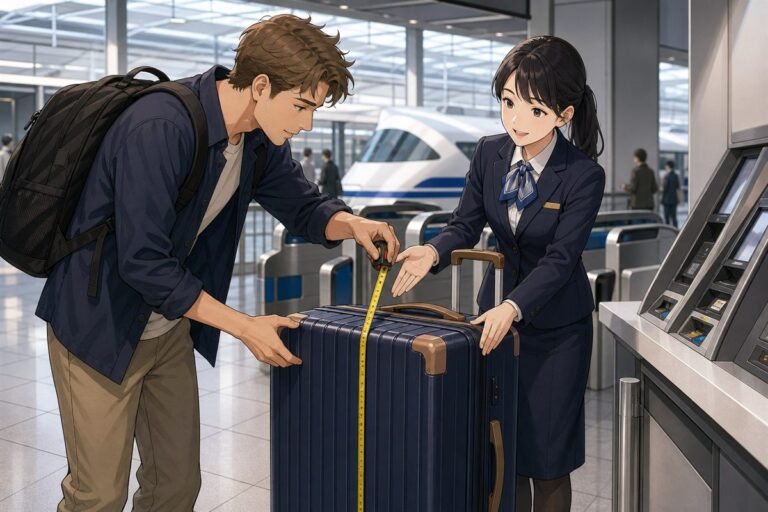 Oversized Luggage on Shinkansen in Japan: Reservation Rules for Foreigners