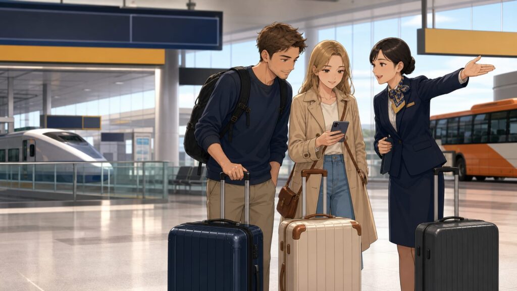 Narita Airport to Shinjuku with Luggage: N’EX, Bus, Taxi, and Delivery
