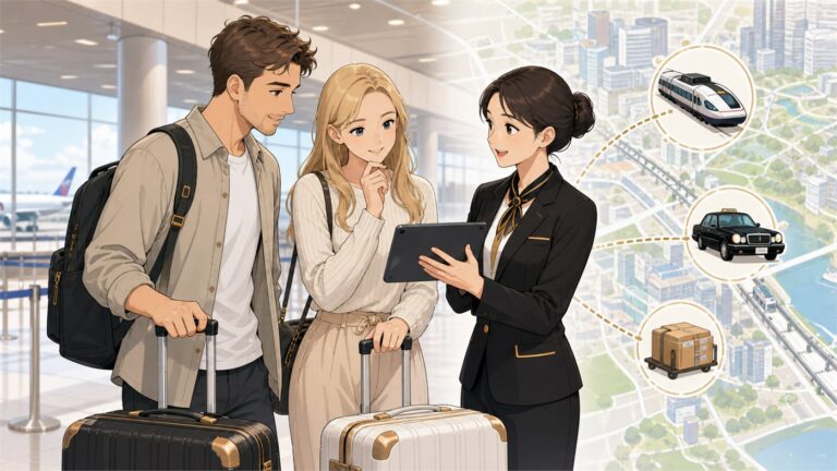 Narita Airport to Ueno with Luggage: Skyliner, Train, Taxi, or Delivery?